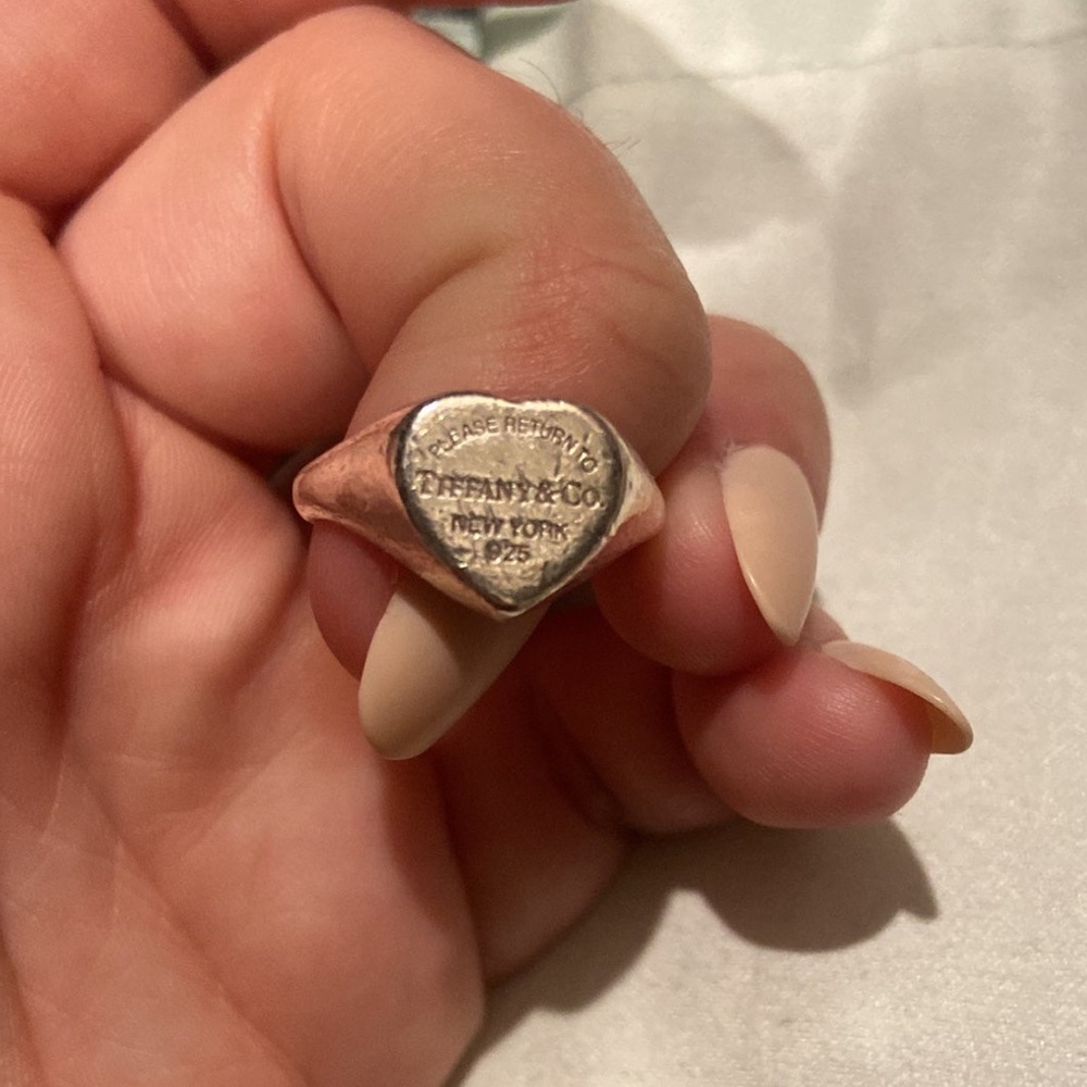 Heart Tiffany ring
